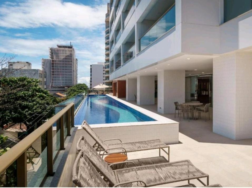 Loft 535 Farol Da Barra, Varanda, Piscina, Academia, No Farol Da Barra サルバドール エクステリア 写真