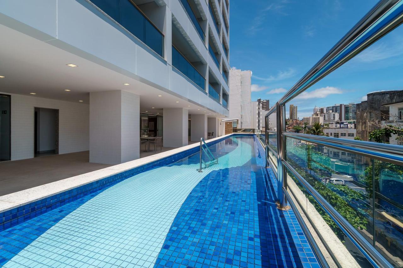 Loft 535 Farol Da Barra, Varanda, Piscina, Academia, No Farol Da Barra サルバドール エクステリア 写真